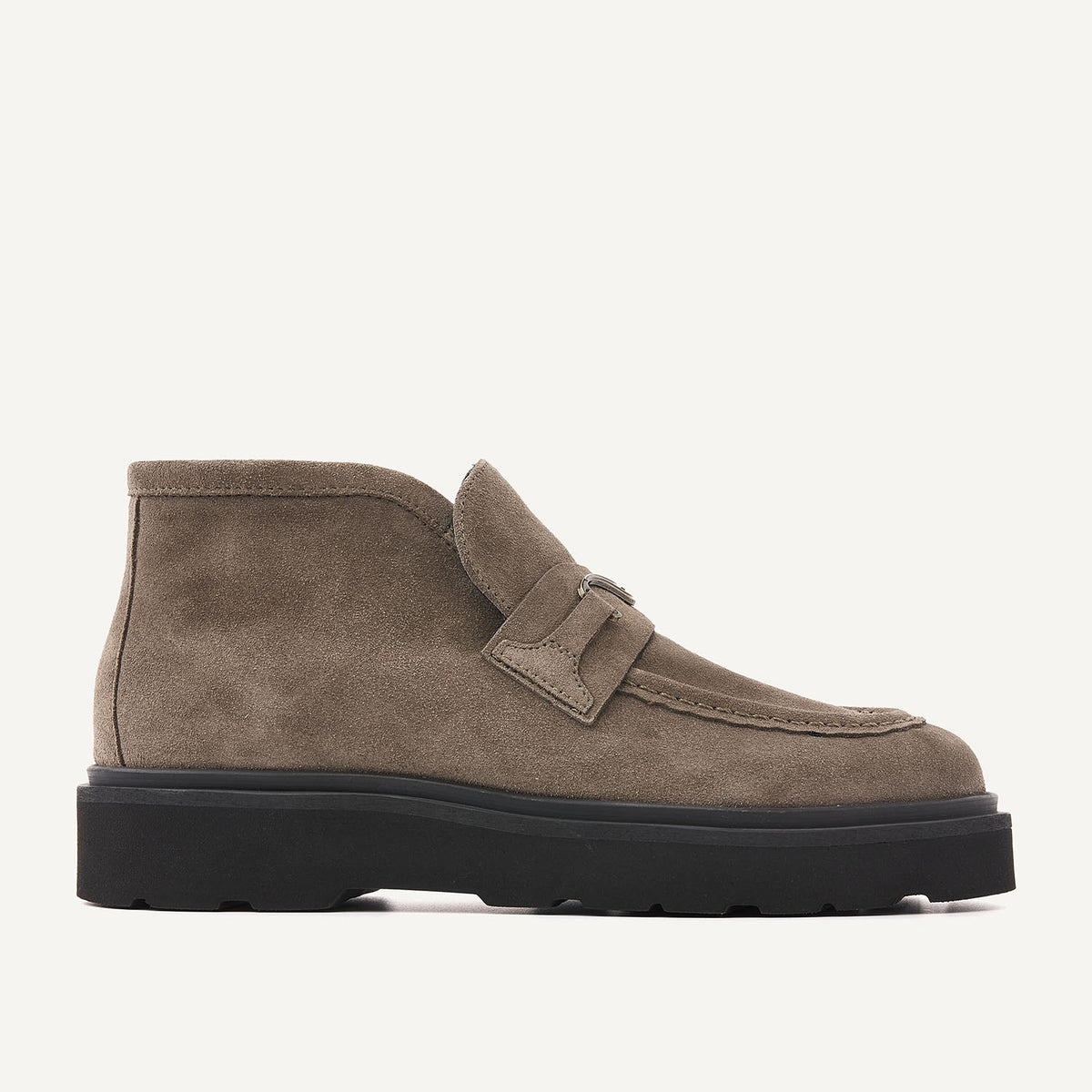 Ella Monroe Suede Loafer Boot