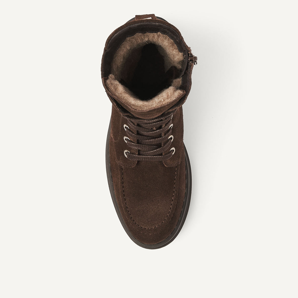 Fae Bobbi Fur Boot In Brown