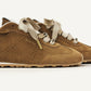 Billy Lou Cognac Suede