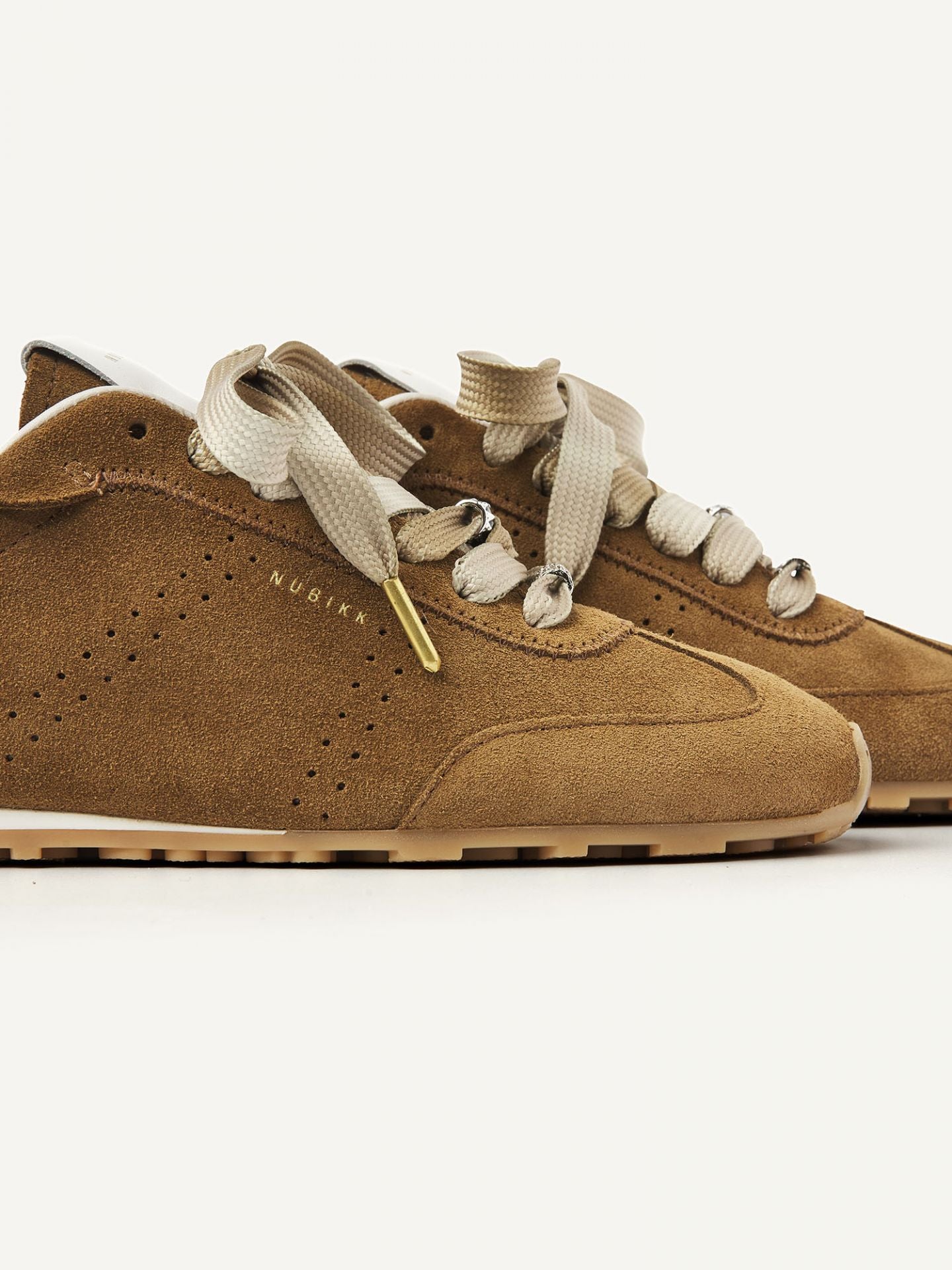 Billy Lou Cognac Suede