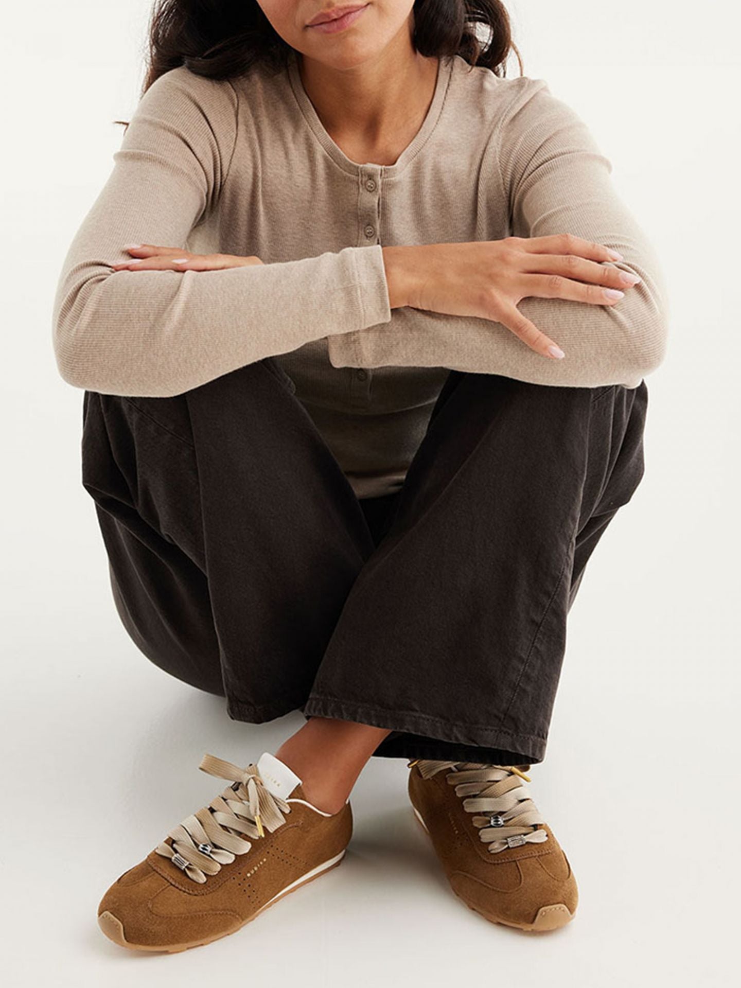 Billy Lou Cognac Suede