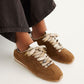 Billy Lou Cognac Suede