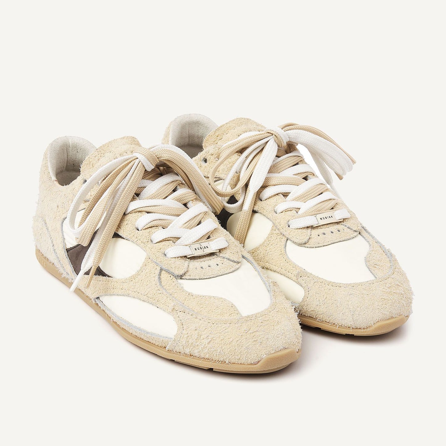 Riley Morgan Beige Hairy Suede