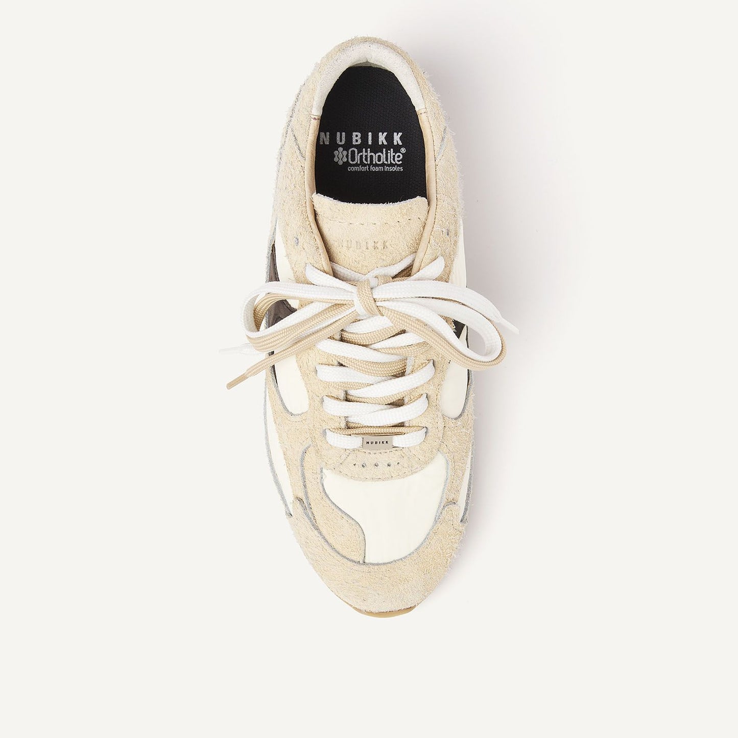 Riley Morgan Beige Hairy Suede