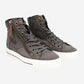 Paul Green Charcoal High Top Leather Sneaker, view 5