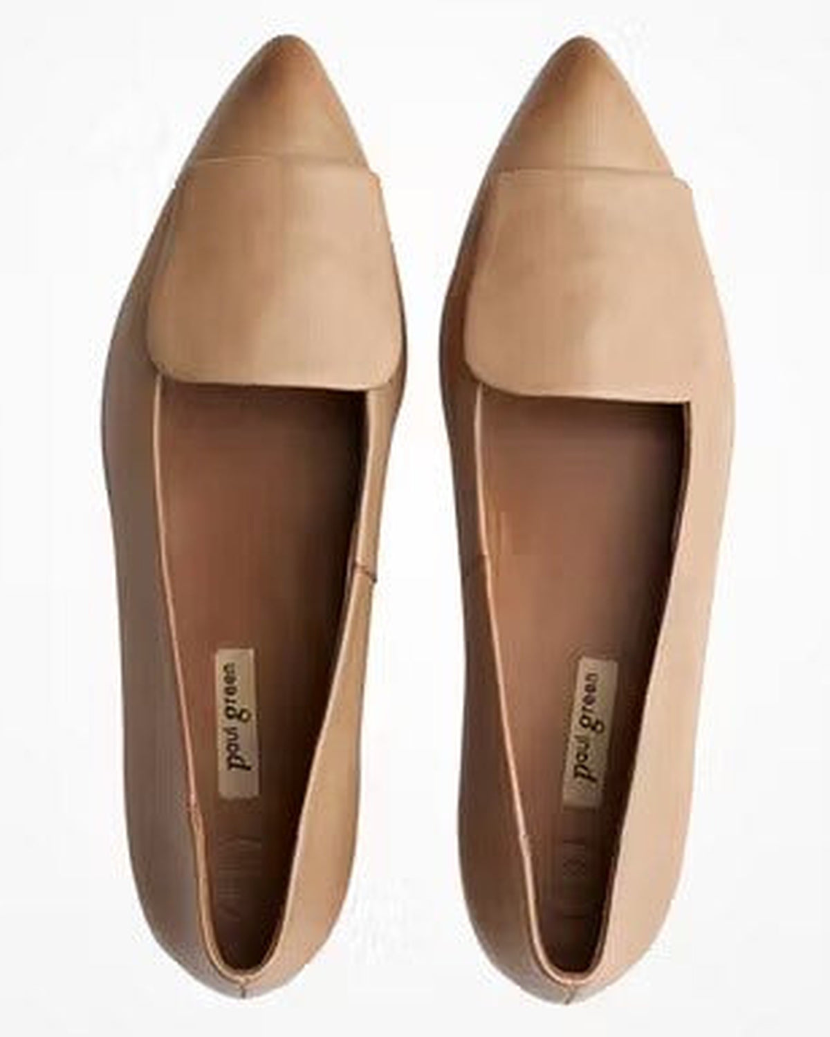 Paul Green Ivory Leather Pump With Detail, view 6