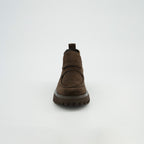 Paul Green Mocca Suede Loafer Boot, front view