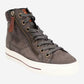 High Top Leather Sneaker