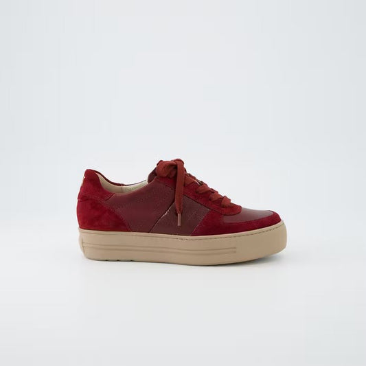 Platform Leather Sneaker