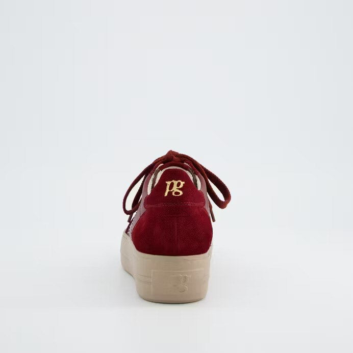 Platform Leather Sneaker