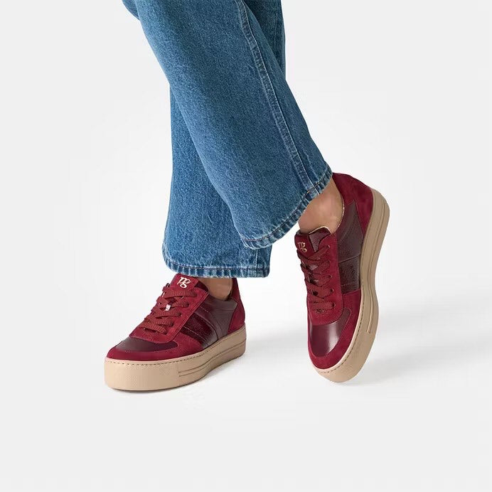 Platform Leather Sneaker