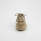 Platform Sneaker Beige Suede