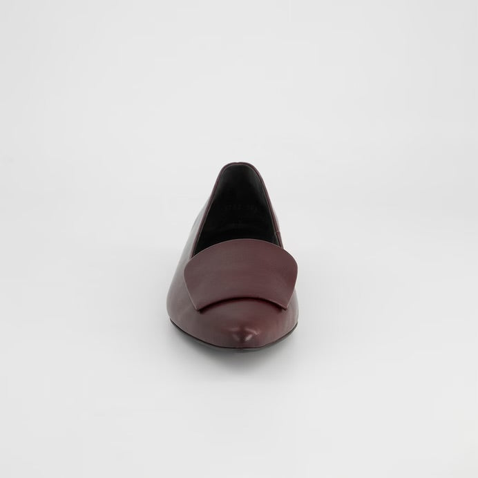Leather Flat Ballerina