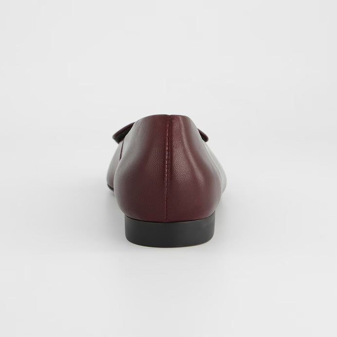 Leather Flat Ballerina