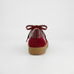 Gum Sole Sneaker In Bordeux