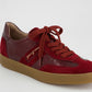 Gum Sole Sneaker In Bordeux