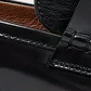 Pavement Pacassie Pony Loafer penny strap detail with tan leather lining