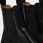 Pavement Panord Chelsea Boot pull tabs and tan leather lining detail