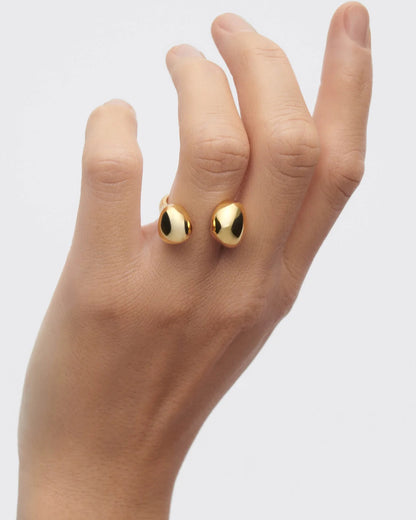 Gravity Ring In Gold