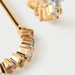 PDPAOLA Lotus Small Hoop Earrings - view 5