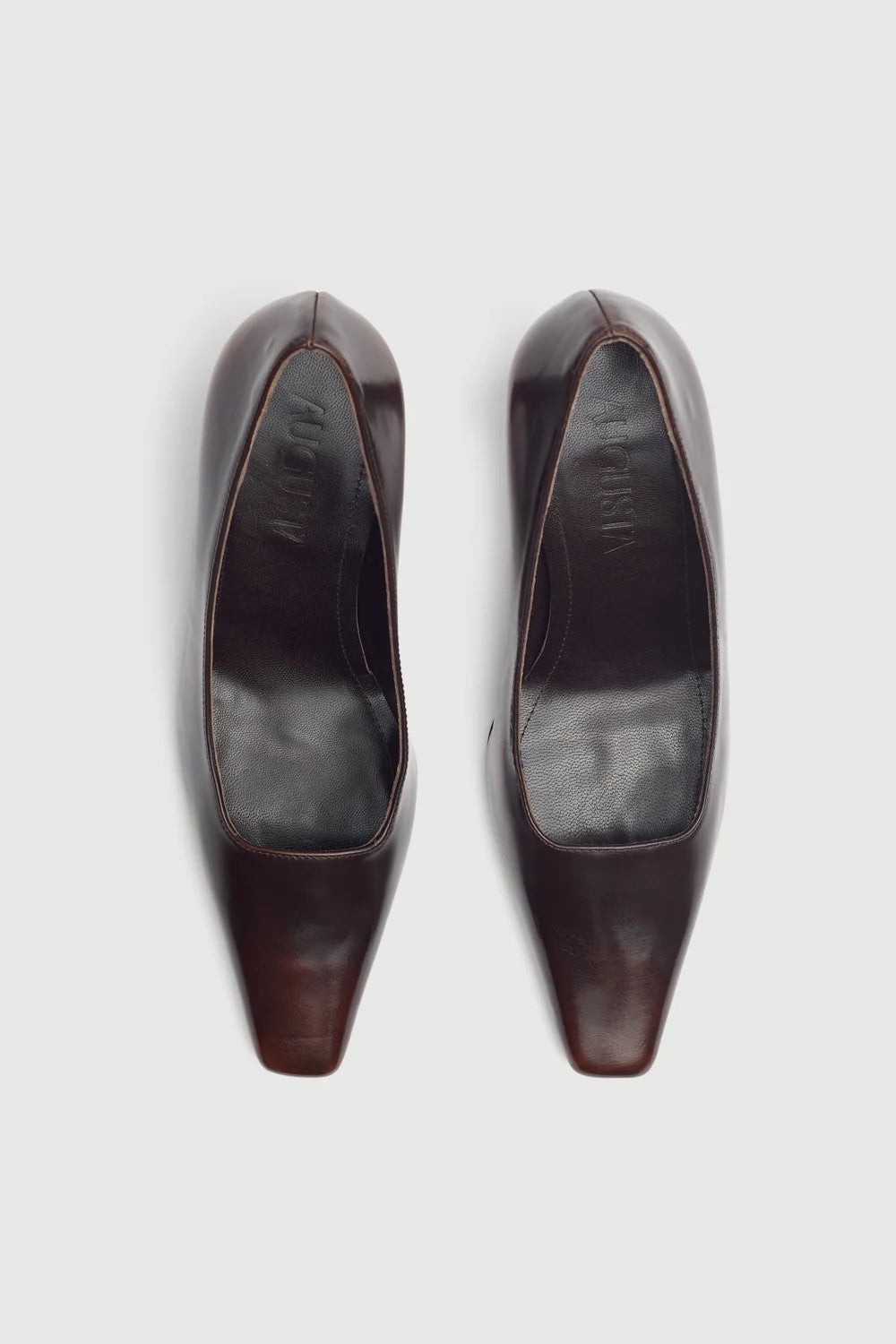 Petra Brown Leather Heel