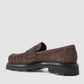 Suede Rffle Loafer