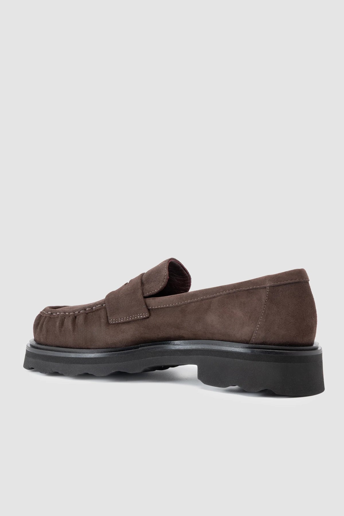 Suede Rffle Loafer