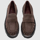 Suede Rffle Loafer