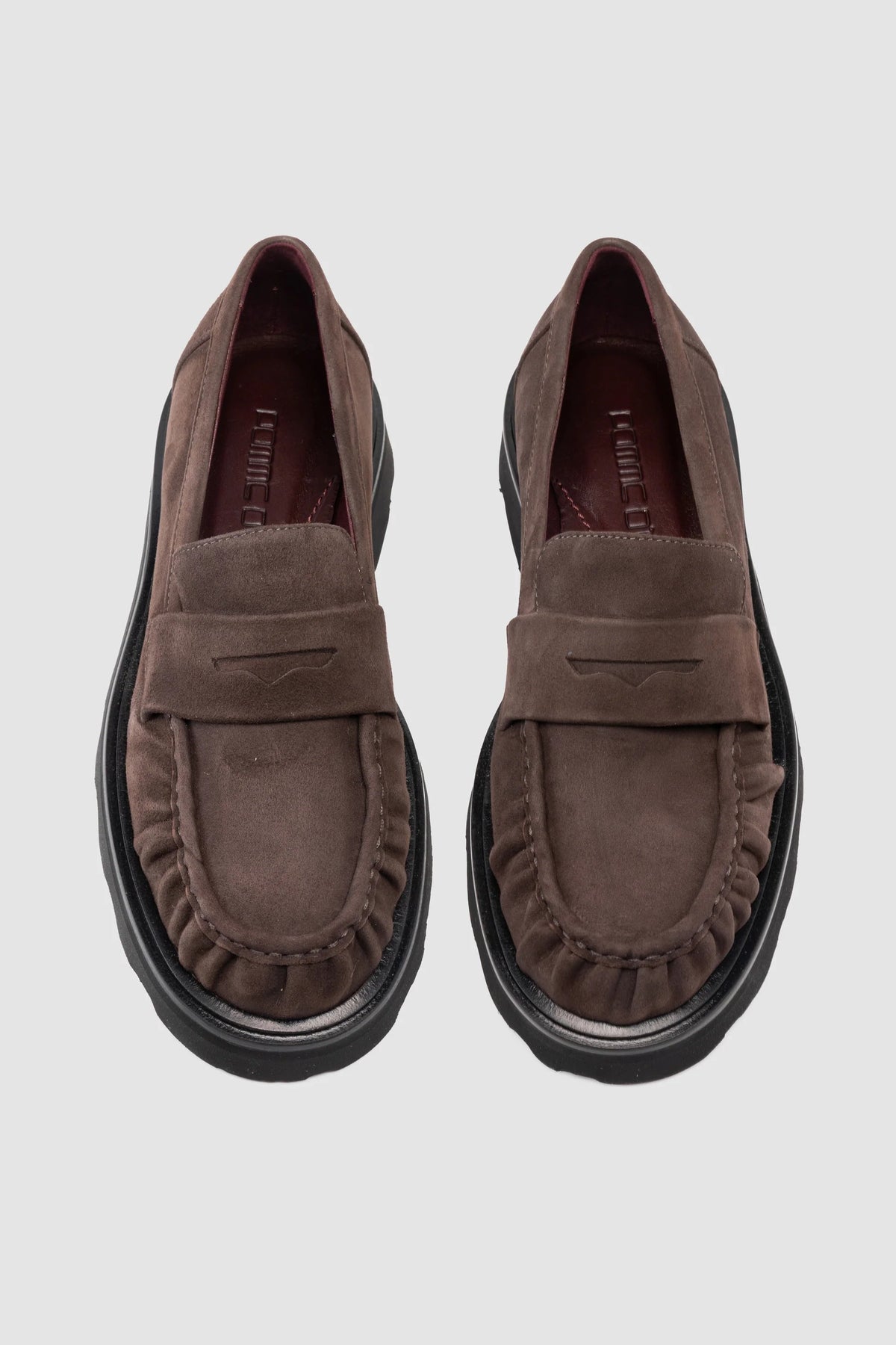 Suede Rffle Loafer