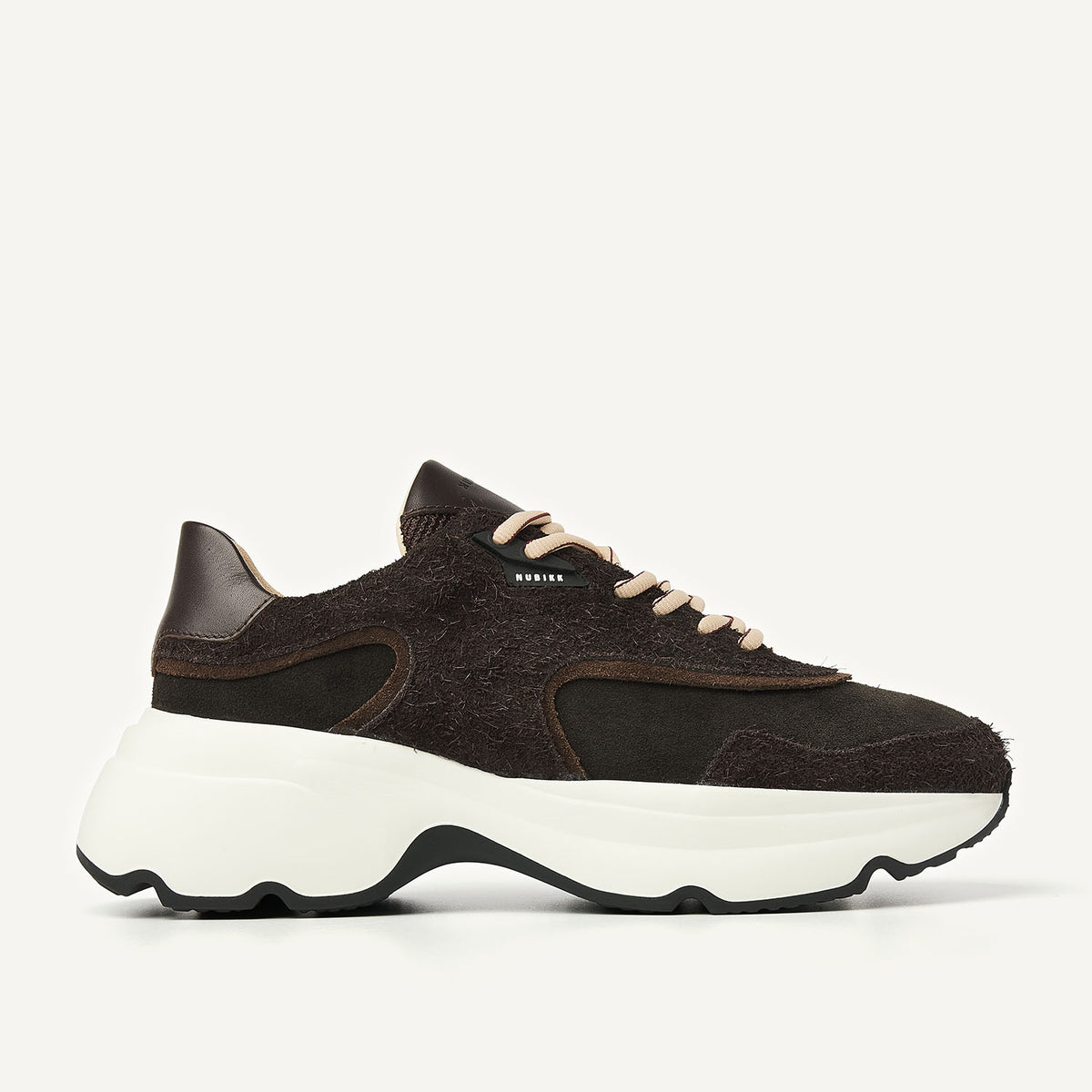 Rossy Sneaker In Brown Suede