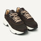 Rossy Sneaker In Brown Suede