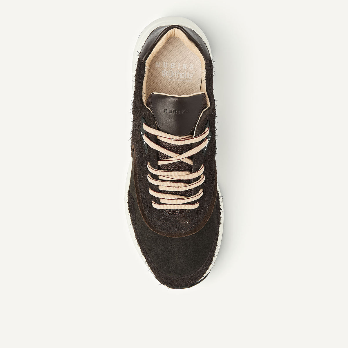 Rossy Sneaker In Brown Suede
