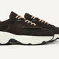 Rossy Sneaker In Brown Suede