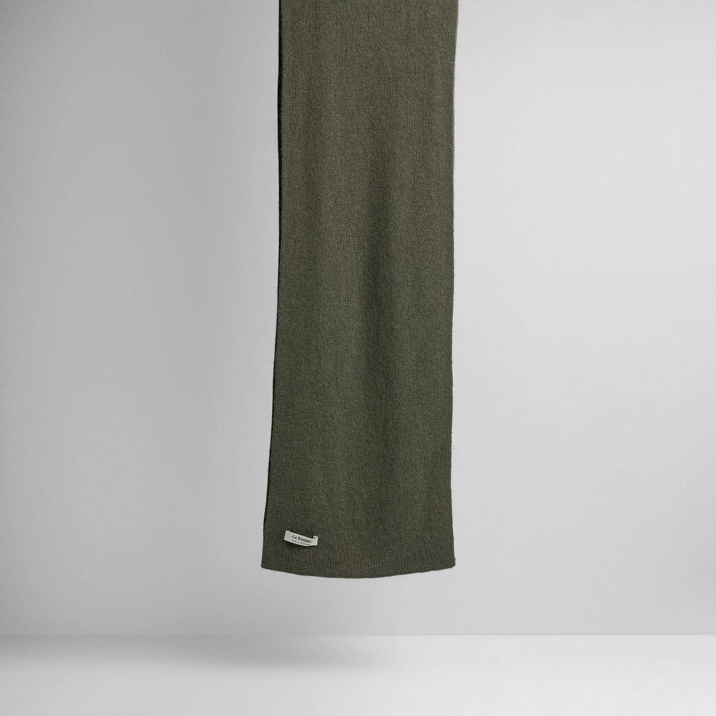 Ribbed Scarf In Croco