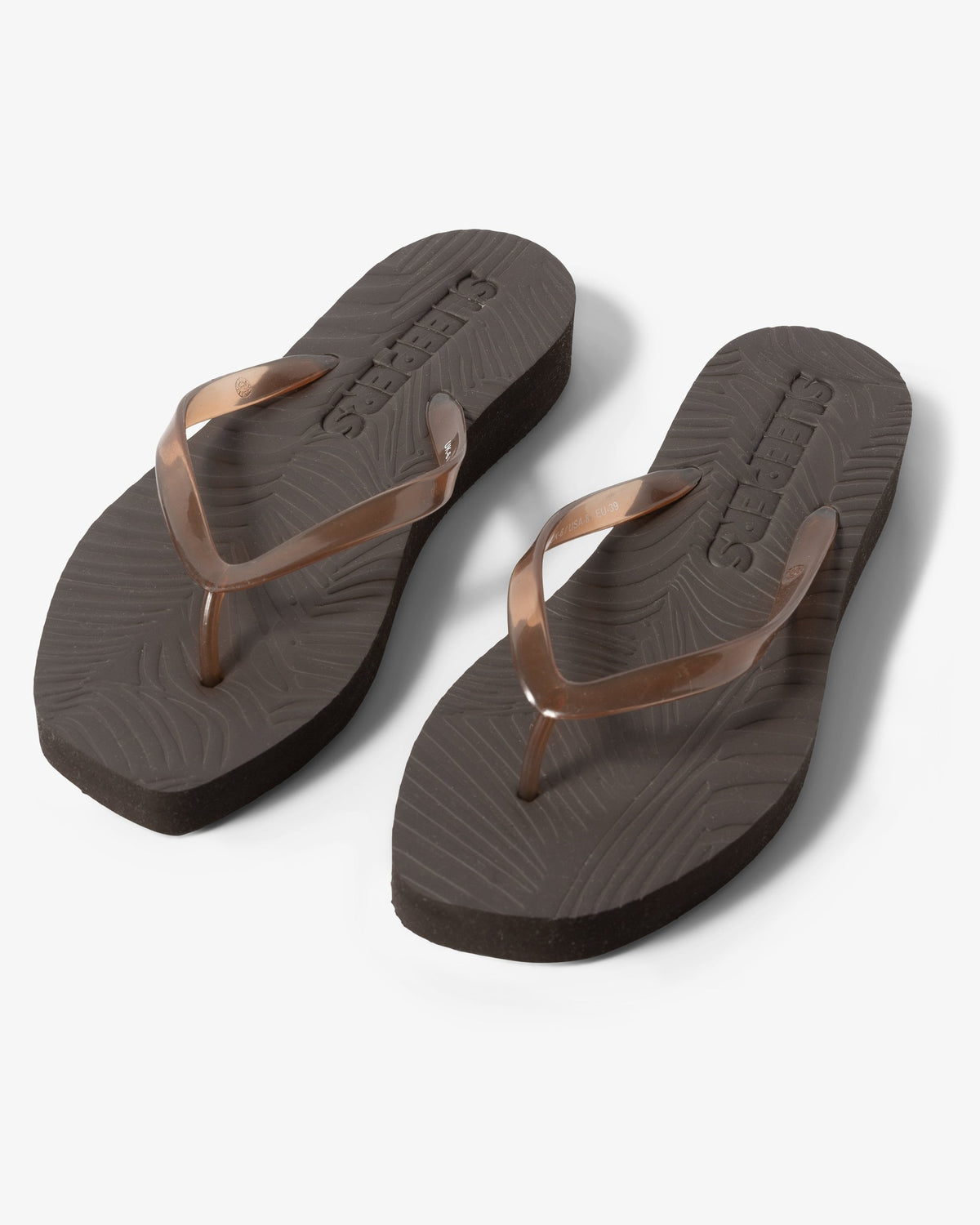 SLEEPERS Borwn Transparent Platform - view 4