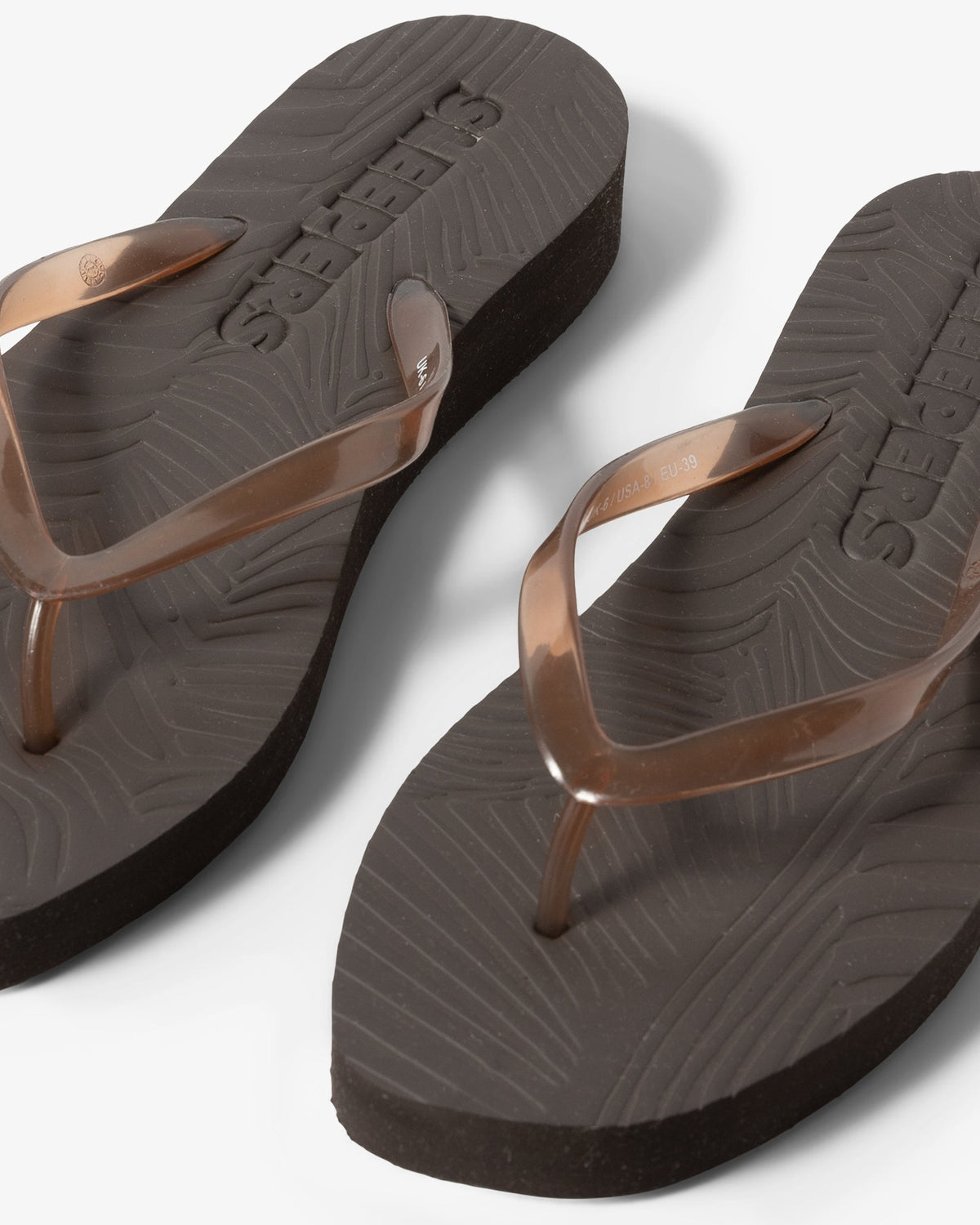 SLEEPERS Borwn Transparent Platform - view 5