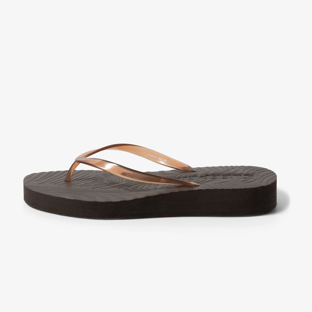SLEEPERS Borwn Transparent Platform - view 3