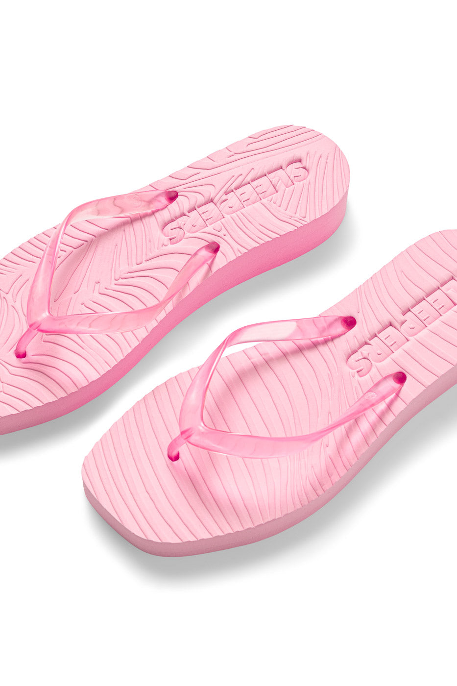 Pink Transparent Tapered Platform