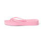 Pink Transparent Tapered Platform