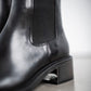 Leather Chelsea Boot Branded Heel Detail