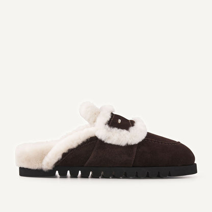 Teddy Fur Shearling Clog