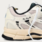 The Mercer Brand Re-Run Classic Off White Sneaker, heel detail