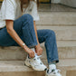 The Mercer Brand Re-Run Classic Off White Sneaker - view 8