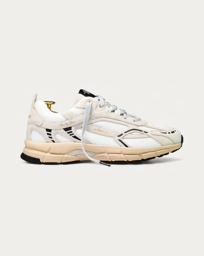 The Mercer Brand Re-Run Desert Off White Sneaker, side profile