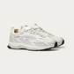 The Mercer Brand Re-Run Pineapple White Sneaker, three-quarter view