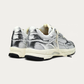 The Mercer Brand Re-Run Silver Sneaker, back view