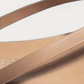 TKEES Foundation Cocobutter Leather Flip Flop, strap and upper detail
