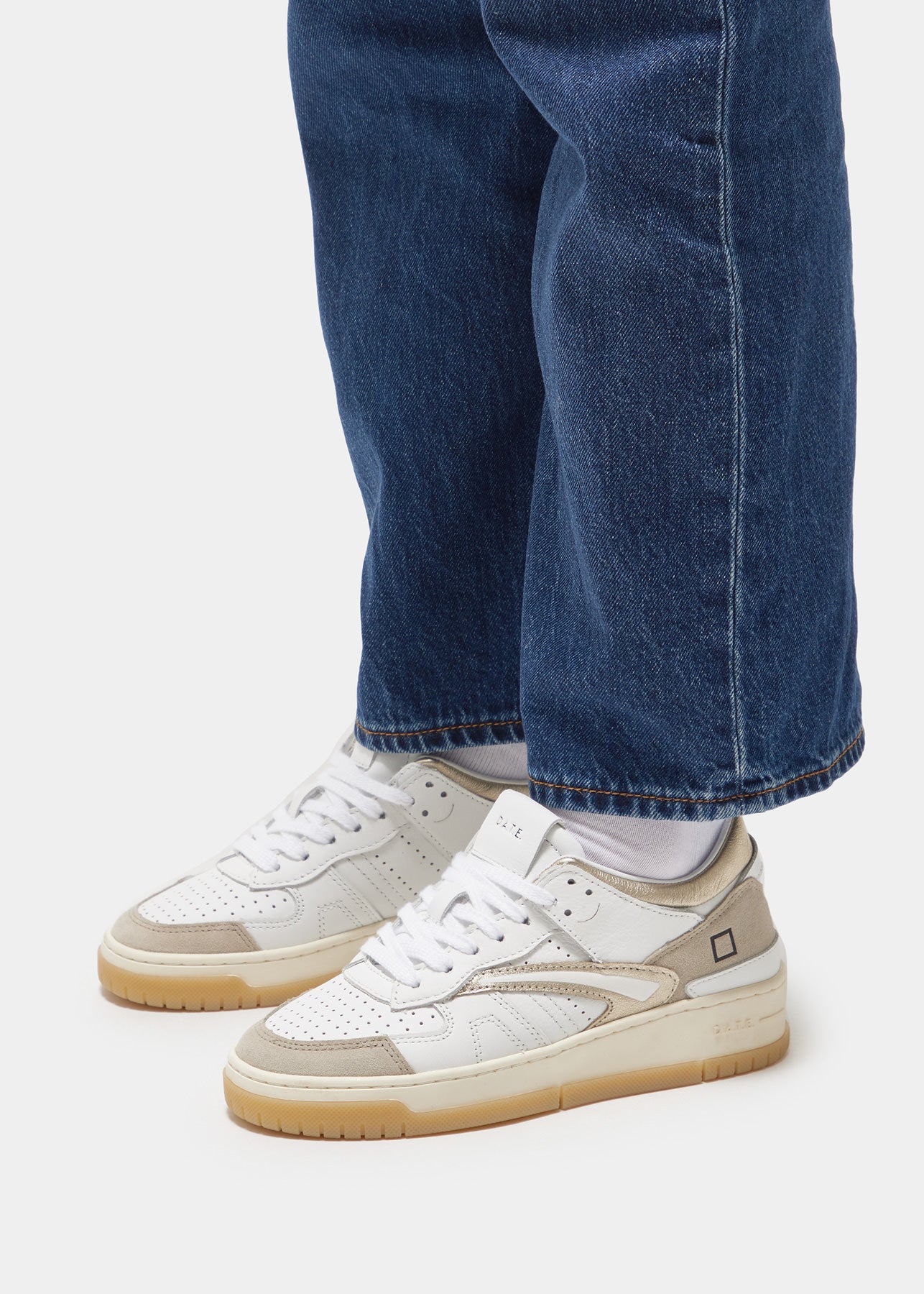 Torneo Mid Sneaker White & Platinum