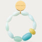 Unique Bracelet In Cloud Marble by Vanessa Baroni, product photo on a soft off-white background