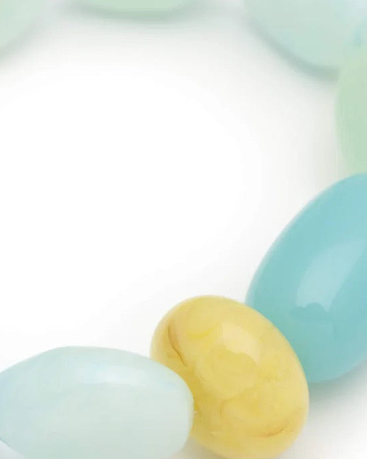 Close-up of the Unique Bracelet In Cloud Marble by Vanessa Baroni showing the beads